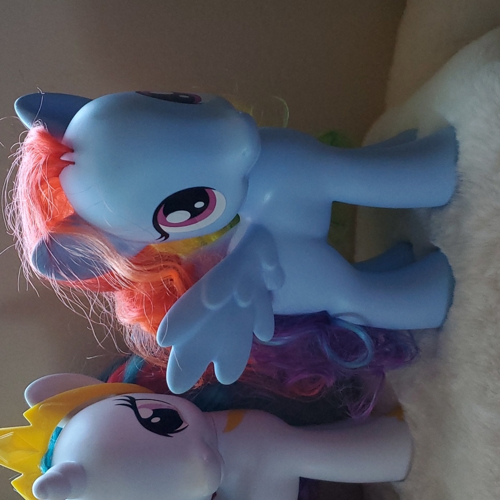 Bundle of 6 My Little Pony Plastic 8.5" - Picture 7 of 14
